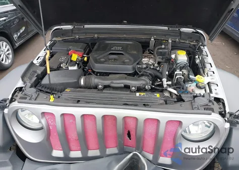 2021 Jeep Wrangler Unlimited Sport S 4X4 из США, поврежденный, VIN 1C4HJXDN8MW637302